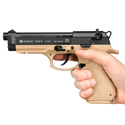 Zoraki 918 Schreckschuss-Pistole 9mm P.A. desert Bild 5