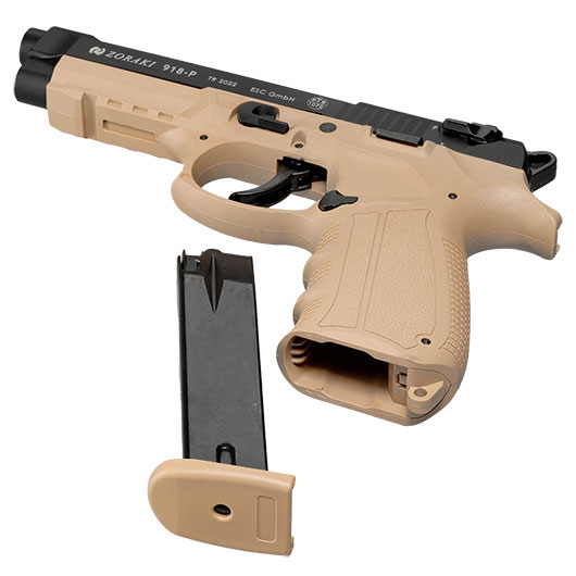Zoraki 918 Schreckschuss-Pistole 9mm P.A. desert Bild 6