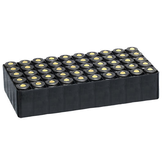 Pobjeda Black Blitz Knallpatronen 9mm P.A.K. schwarze Messinghlse 50 Schuss Bild 1