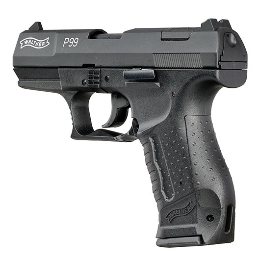 Walther P99 Schreckschuss Pistole Kal. 9mm P.A.K. brniert + 50 Schuss Skullfire Platzpatronen Bild 7