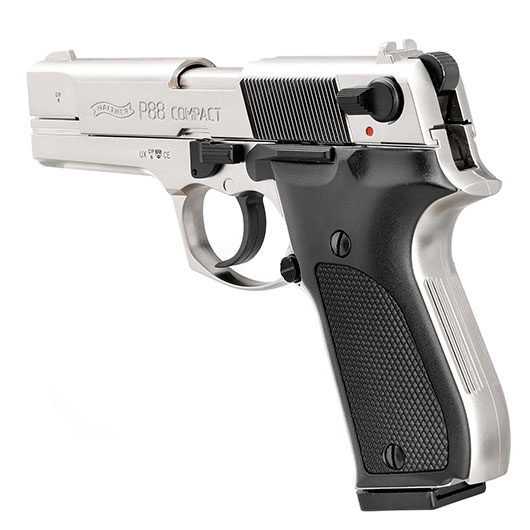 Walther P88 Schreckschuss Pistole bicolor Kal. 9mm P.A.K. + 50 Schuss Pobjeda Steel Blitz Bild 7