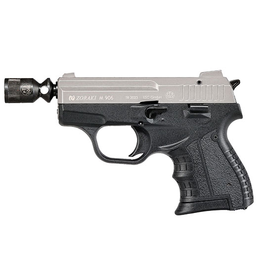 Zoraki 906 Schreckschusspistole 9mm P.A.K. titan inkl. 50 Schuss Pobjeda Steel Blitz Platzpatronen Bild 10