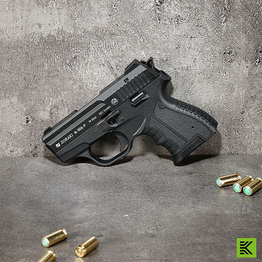 Zoraki Schreckschusspistole 906 Kal. 9mm P.A.K. brniert inkl. 50 Schuss Pobjeda Steel Blitz Bild 1