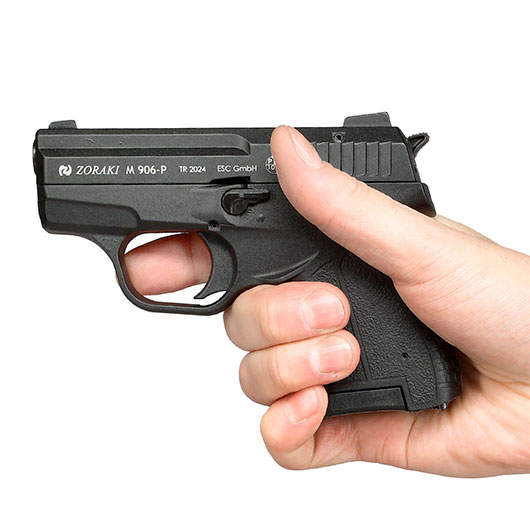 Zoraki Schreckschusspistole 906 Kal. 9mm P.A.K. brniert inkl. 50 Schuss Pobjeda Steel Blitz Bild 5