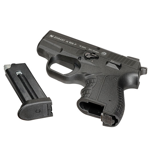 Zoraki Schreckschusspistole 906 Kal. 9mm P.A.K. brniert inkl. 50 Schuss Pobjeda Steel Blitz Bild 6