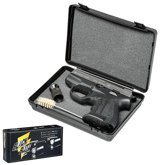Zoraki 906 Schreckschusspistole 9mm P.A.K. titan + 50 Schuss Pobjeda Black Blitz Platzpatronen Bild 4