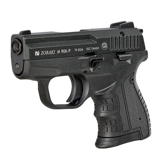 Zoraki 906 Schreckschusspistole 9mm P.A.K. brniert + 50 Schuss Pobjeda Black Blitz Platzpatronen Bild 2