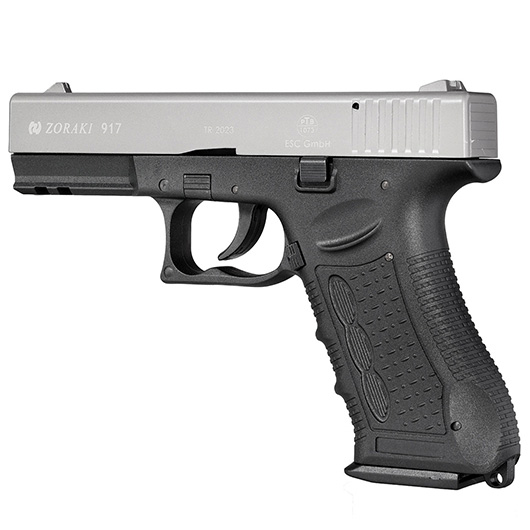Zoraki 917 Schreckschusspistole Kal. 9mm P.A.K. titan + 50 Schuss Black Blitz Platzpatronen Bild 7