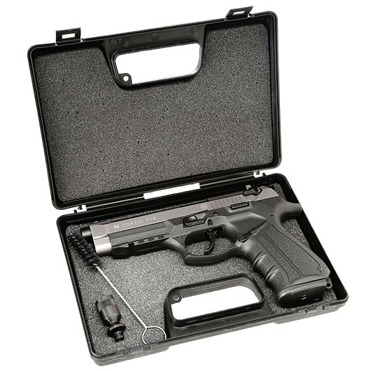 Zoraki 918 Schreckschusspistole 9mm P.A.K. titan - Set inkl. 50 Black Blitz Platzpatronen Bild 3