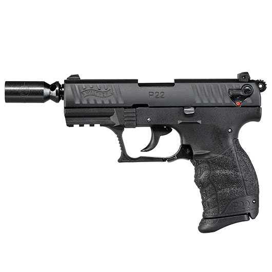 Walther P22Q Schreckschuss Pistole 9mm P.A.K. schwarz inklusive 2x 50 Platzpatronen SET Bild 10