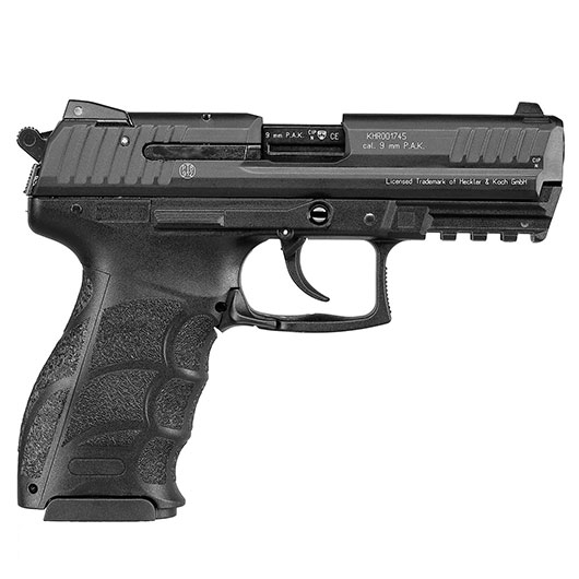 Heckler & Koch P30 Schreckschuss-Pistole 9 mm P.A.K. brniert inkl. 2x 50 Platzpatronen Bild 3