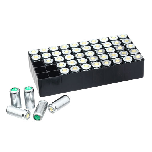 Pobjeda Steel Blitz Knallpatronen 9mm P.A.K. Messinghlse 100 Schuss Bild 6