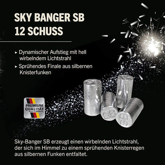 Sky Banger SB 12-teilig Signaleffekte f�r Schreckschusswaffen Bild 1