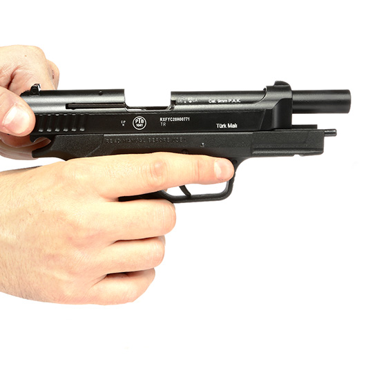 Retay X Pro Schreckschuss Pistole 9mm P.A.K. brniert Bild 7