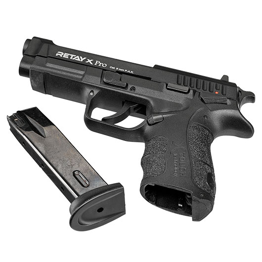 Retay X Pro Schreckschuss Pistole 9mm P.A.K. brniert Bild 6