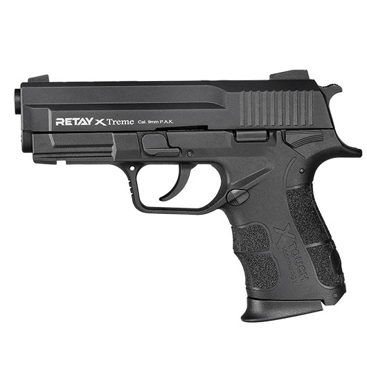 Retay X Treme Schreckschuss Pistole 9mm P.A.K. brniert