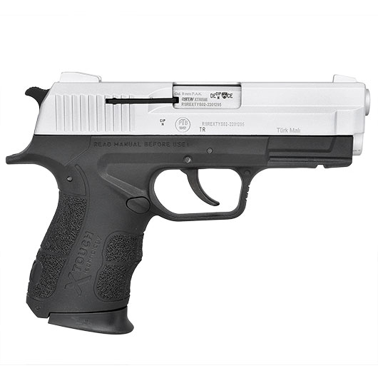 Retay X Treme Schreckschuss Pistole 9mm P.A.K. nickel Bild 3