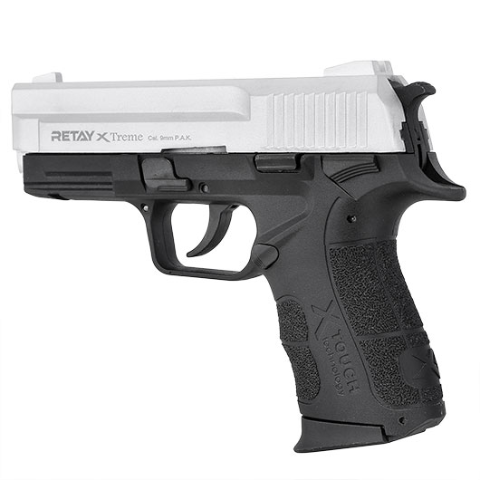 Retay X Treme Schreckschuss Pistole 9mm P.A.K. nickel Bild 7