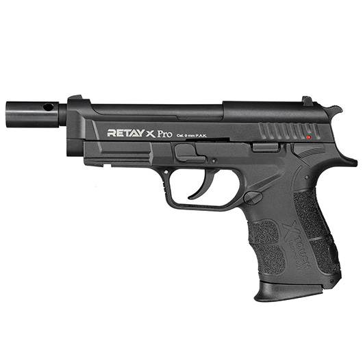 Retay X Pro Schreckschuss Pistole 9mm P.A.K. brniert inkl. 2x 50 Platzpatronen Bild 10
