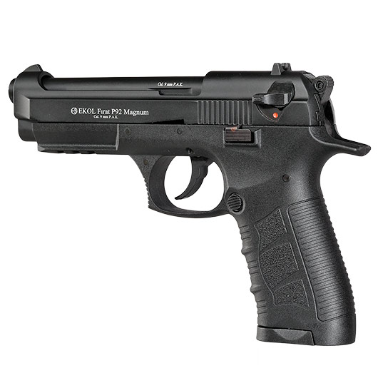 Ekol P92 Magnum Schreckschusspistole 9mm P.A.K. brniert Bild 7