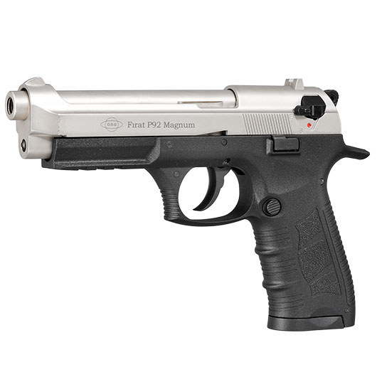 Ekol P92 Magnum Schreckschusspistole 9mm P.A.K. nickel Bild 2