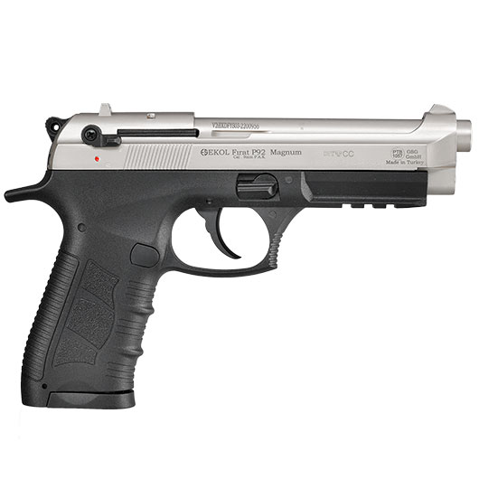 Ekol P92 Magnum Schreckschusspistole 9mm P.A.K. nickel Bild 3