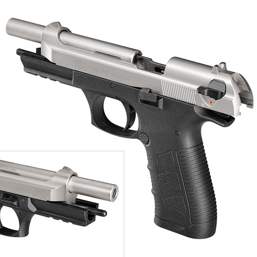 Ekol P92 Magnum Schreckschusspistole 9mm P.A.K. nickel Bild 8