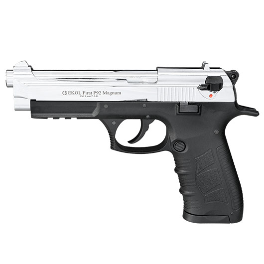 Ekol P92 Magnum Schreckschusspistole 9mm P.A.K. chrom