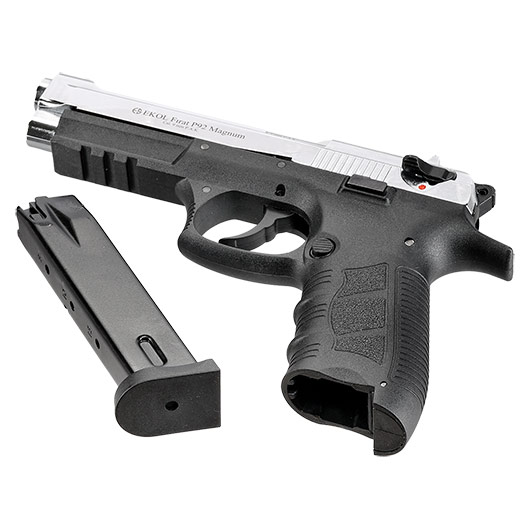 Ekol P92 Magnum Schreckschusspistole 9mm P.A.K. chrom Bild 6