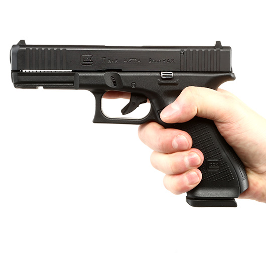 Glock 17 Gen5 Schreckschuss Pistole 9mm P.A.K. brniert inkl. Waffenkoffer Bild 3