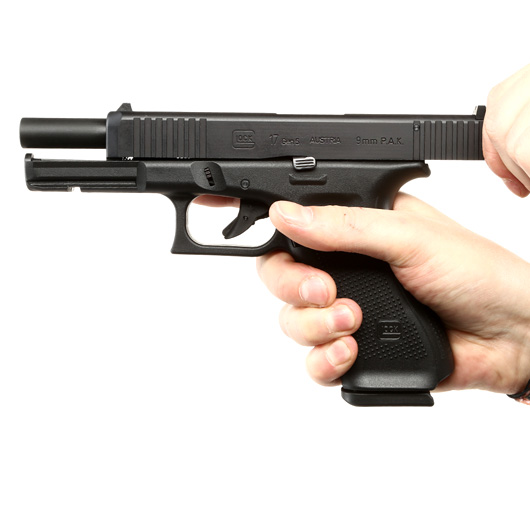 Glock 17 Gen5 Schreckschuss Pistole 9mm P.A.K. brniert inkl. Waffenkoffer Bild 6