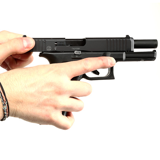 Glock 17 Gen5 Schreckschuss Pistole 9mm P.A.K. brniert inkl. Waffenkoffer Bild 7