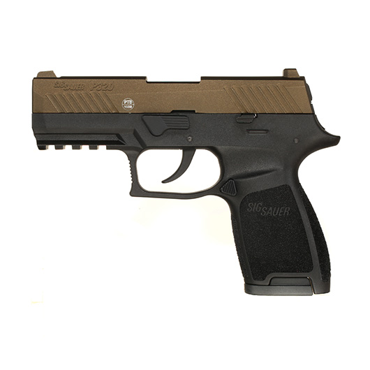 Sig Sauer P320 Schreckschuss Pistole 9mm P.A.K. inkl. Waffenkoffer midnight bronze