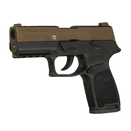 Sig Sauer P320 Schreckschuss Pistole 9mm P.A.K. inkl. Waffenkoffer midnight bronze Bild 1