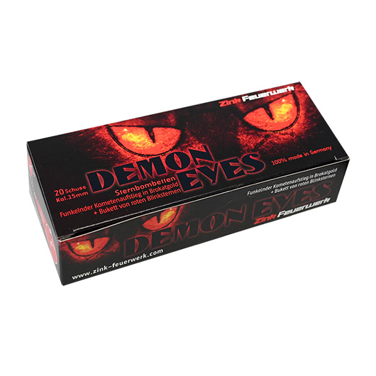 Zink Feuerwerk Demon Eyes 20 Schuss Signaleffekte fr Schreckschusswaffen Bild 1