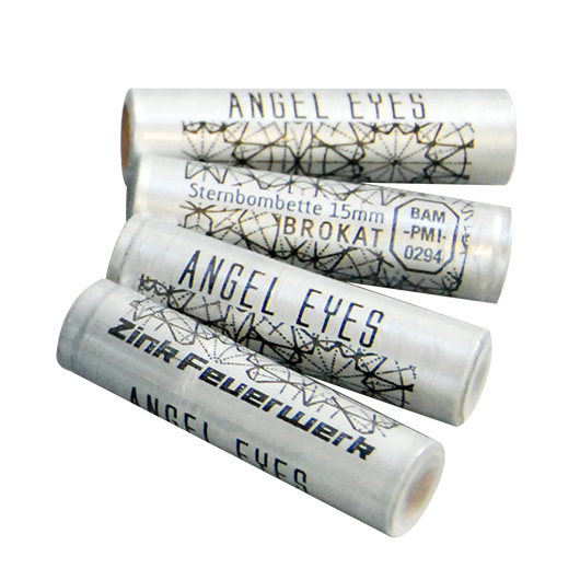 Zink Feuerwerk Angel Eyes 20 Schuss Signaleffekte fr Schreckschusswaffen Bild 3