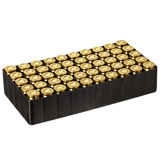 Umarex Knallpatronen Messinghlse 9mm P.A.K. 50 Stck Bild 1