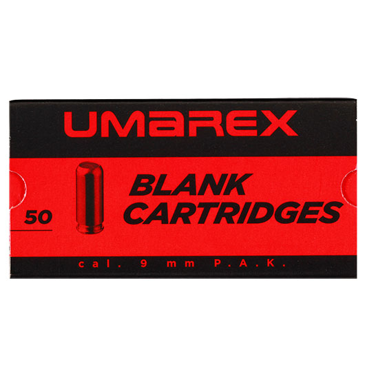Umarex Knallpatronen Messinghlse 9mm P.A.K. 50 Stck Bild 4