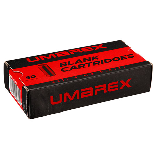 Umarex Knallpatronen Messinghlse 9mm P.A.K. 50 Stck Bild 5