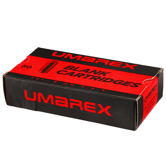 Umarex Knallpatronen Messinghlse 9mm P.A.K. 50 Stck Bild 8