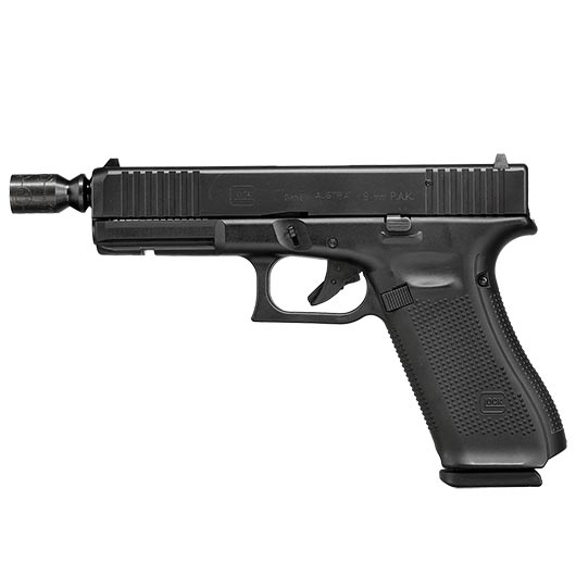 Glock 17 Gen5 SV Schreckschuss Pistole 9mm P.A.K. brniert streng limitiert inkl. Glock Koffer und Wechsel-Griffrcken Bild 10