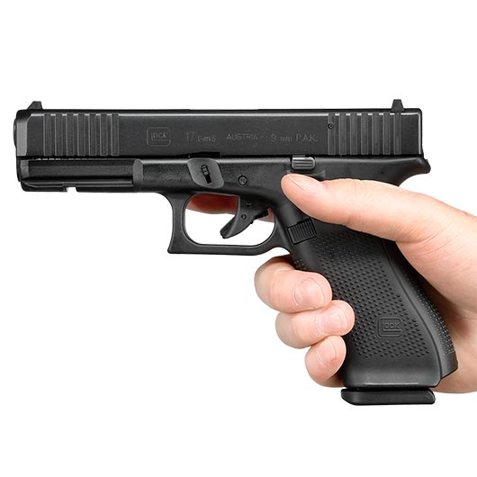 Glock 17 Gen5 SV Schreckschuss Pistole 9mm P.A.K. brniert streng limitiert inkl. Glock Koffer und Wechsel-Griffrcken Bild 5