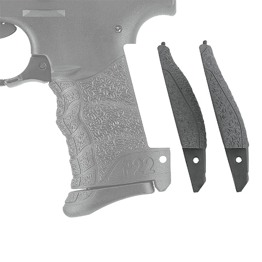 Walther P22Q Schreckschuss Pistole 9mm P.A.K. nickel inkl. austauschbare Griffrcken (S, L) Bild 3