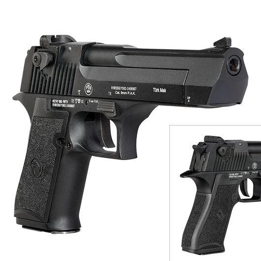 Retay Big Fifty Schreckschusspistole 9mm P.A.K. brniert Bild 9