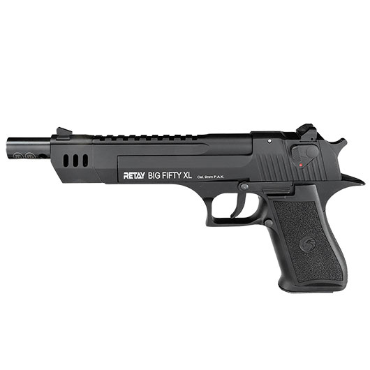 Retay Big Fifty XL Schreckschusspistole 9mm P.A.K. brniert Bild 10