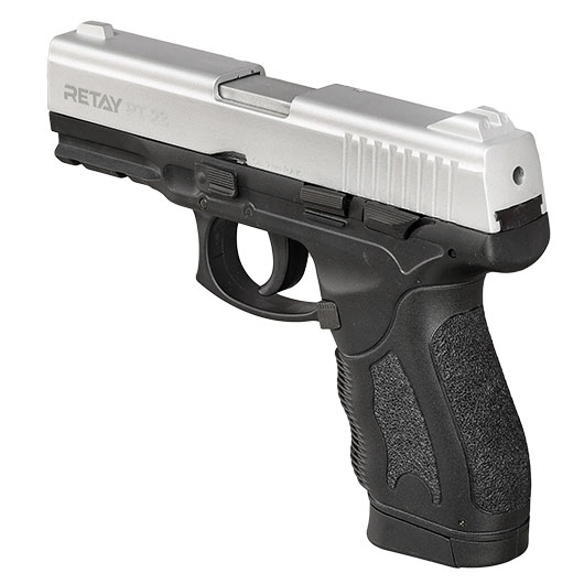 Retay PT-23 Schreckschusspistole 9mm P.A.K. Nickel-Finish Bild 7