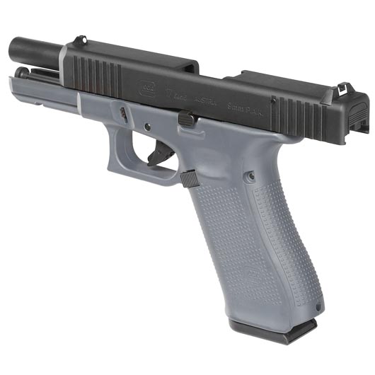 Glock 17 Gen5 Schreckschuss Pistole 9mm P.A.K. Tungsten Gray inkl. Waffenkoffer Bild 7