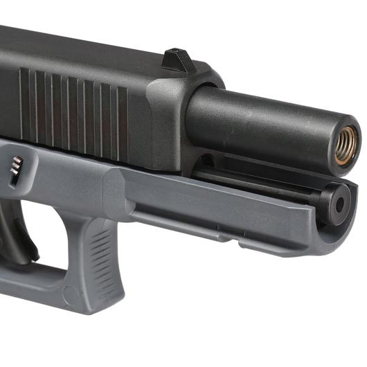 Glock 17 Gen5 Schreckschuss Pistole 9mm P.A.K. Tungsten Gray inkl. Waffenkoffer Bild 8