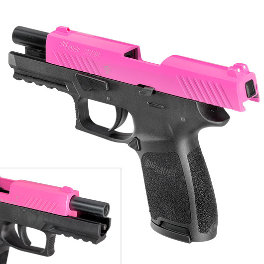 Sig Sauer P320 Schreckschuss Pistole 9mm P.A.K. pink inkl. Waffenkoffer Bild 8