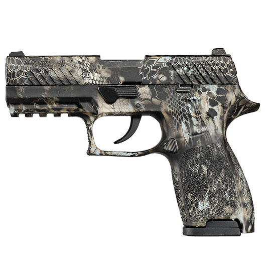 Sig Sauer P320 Schreckschuss Pistole 9mm P.A.K. Cobra camo inkl. Waffenkoffer
